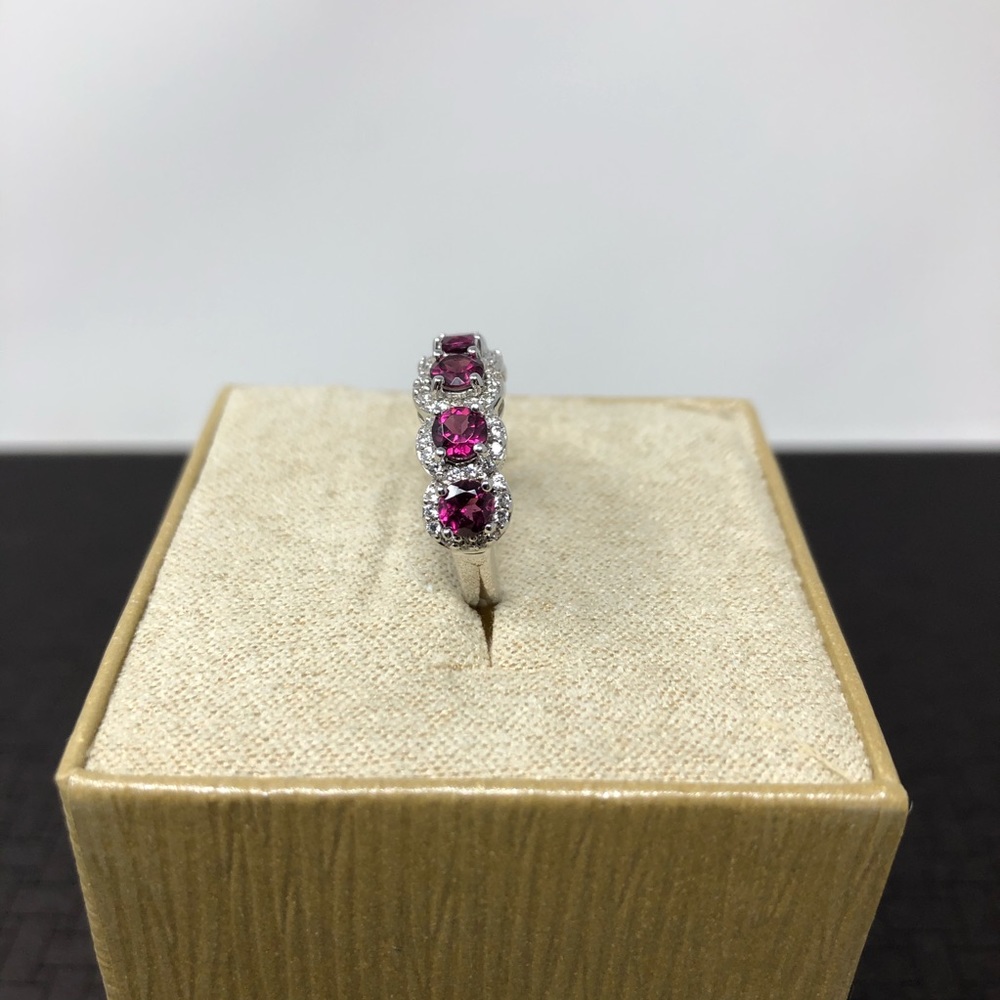 Sterling silver ring, with gemstone, size approx 5 - NWT - Picture 8 of 12